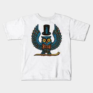 Owl safe cracker russian prison tattoo Kids T-Shirt